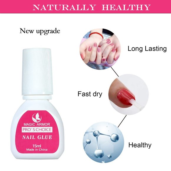 NEW SEALED Little Bottles of Nail Glue - Picture 4 of 7